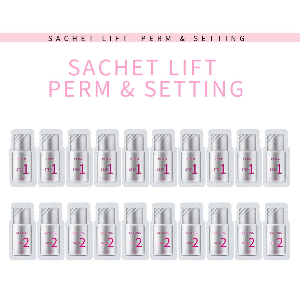 ICONSIGN 10 paar zakjes wimperpermanentlotion wimpers lift snel permanenten 5 tot 8 minuten schoonheidsmake-uptools