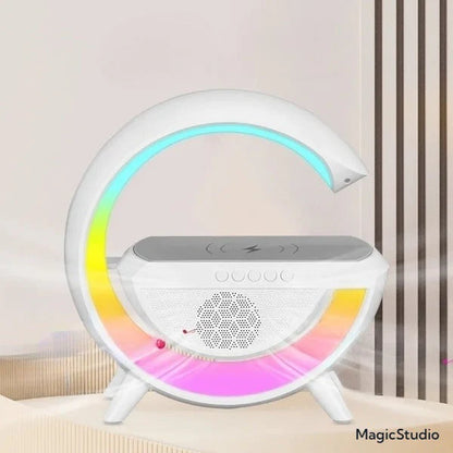 VEILLEUSE SABLIER 3D AVEC CHARGE SANS FIL