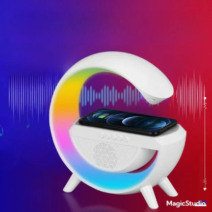 VEILLEUSE SABLIER 3D AVEC CHARGE SANS FIL